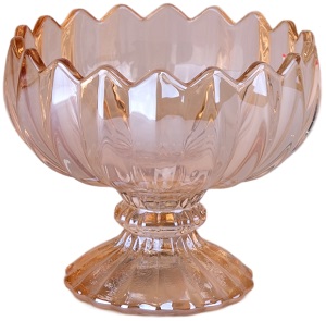 Набор сервировочных ваз стекло  на ножке  МЁД  110 мл, 6 шт  (273242) Набор сервировочных ваз стекло  на ножке  МЁД  110 мл, 6 шт  (273242)