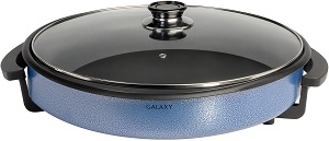 Сковорода  эл. GALAXY  GL-2664  (1.7 кВт, 8.0 л,  АП, d-40 см, h-7 см)