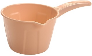 Ковш  пласт. 1.0 л  РАДИАН  (10070014) ЛАЙТ, (БЕЖЕВЫЙ)