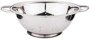 Дуршлаг нерж. на ножке  d-26 см  (880-102),  AGNESS, Индия