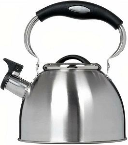 Чайник нерж. со свистком  (939775)  (2.5 л)  Stock Haus