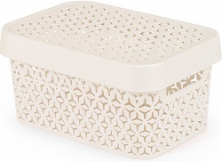 Корзина  ЭЛЕМЕНТ  5 л  (М 9118)  (270х185х135) с крышкой,  г.Октябрьский Корзина  ЭЛЕМЕНТ  5 л  (М 9118)  (270х185х135) с крышкой,  г.Октябрьский