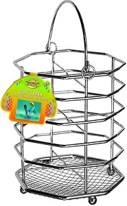 ЯПодставка д/столовых приборов хром (AN 52-35) (8-сторон),  "Мультидом"