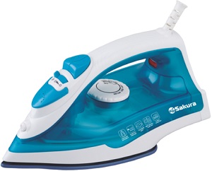 Утюг SAKURA  SA-3062 CG  (1.8 кВт, верт.пар, керам.подошва, самоочистка)