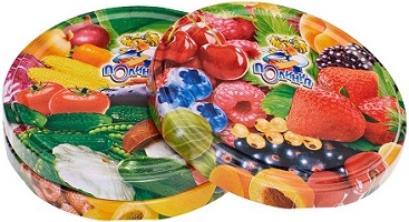 Крышка  д/консервир.винтовая,100 мм/10 ШТ   г.Гомель  "ПОЛИНКА", твист-офф