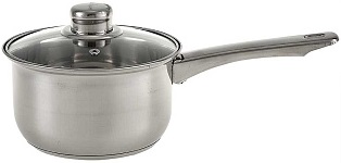 Ковш нерж.  1.9 л   WEBBER  Classic  (BE-155/2) (16 см, СТ.кр)