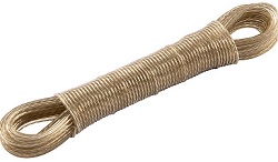 Шнур бельевой металл 20 м  (171169) супер-прочный,  "Рыжий кот"