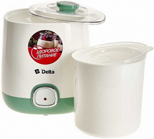 Йогуртница DELTA  DL-8400  (20 Вт, контейнер 1.0 л)