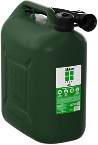 Канистра  д/ГСМ   OKTAN  (А1-01-09)  (20 л, 250х145х248мм) Зеленый, Профи