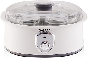 Йогуртница GALAXY GL-2690 (20 Вт, 7 стекл.стакаников на 1.26 л)
