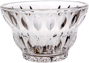 Набор креманок  DELI GLASS   350 мл/6 шт  (285530)  ЛИСТЬЯ