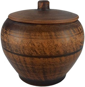 Горшок для жаркого  керам. ГЛАДЬ   700 мл  (69-030/1)