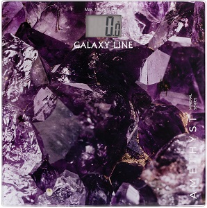 Весы напольные GALAXY GL-4817 (до 180 кг,  бамбук, ЖКД)  АМЕТИСТ