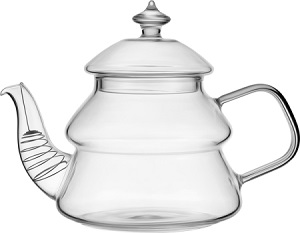 Чайник заварочный  стекло   REGENT   850 мл  (66-3020)  (фильтр-пружинка) FRANCO