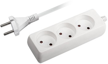 Удлинитель ФАZА  3 х 1.5 м  шторки FE-03-150 (5000131) (ПВХ 2*0,75)