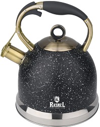 Чайник нерж. со свистком  RASHEL  3.0 л (М-7736)  (индукция)