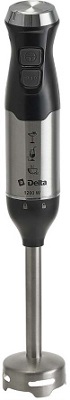 Блендер погружной  DELTA  DL-7051  ЧЕРНЫЙ  (1.2 кВт, нерж.ножка "Турбо")