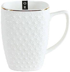 Кружка  СНЕЖ.КОРОЛЕВА  340 мл (261187) (кв) (керам.),  КОРАЛЛ,  (2!!!)