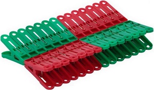 Прищепки д/белья  пласт. 28 шт. (К012)  Маленькие,  ИНТЕРМ