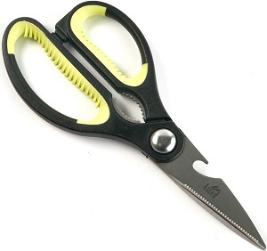 Ножницы кухонные 20 см ASTELL (AST-004-НЖ-001) нерж ручка "Soft-touch