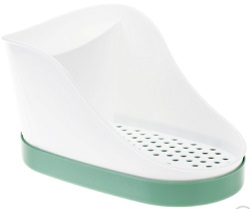 яПодставка д/моющих средства и губки IDEA  (М1148) (125x185x105)  Фисташковый