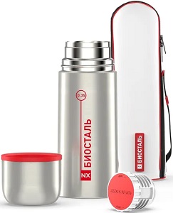 Термос BIOSTAL  NХ-B  1000   (ЧЕХОЛ, узк горловина)