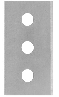 Комплект лезвий для скребка чистящего (108425)  (4,3х2,2 см, д/арт.108119,108121), 5 шт