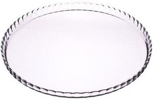 Блюдо стекло  ПАТИССЕРИ  (10352 SLB)  280 мм,  PASABAHCE г.Бор,  (12)