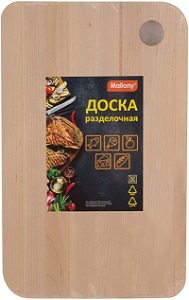 Доска раздел.дерев.(береза) 20х32 см MALLONY (007389) (h-1.2 см)