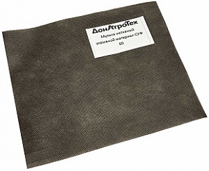 Материал укрывной  СУФ   60 г/м2 (1.6х10 м) черный,(МУЛЬЧА) в пакете,  ЗЕЛЕНЫЙ ЛУГ