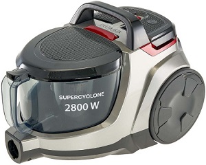 Пылесос DELTA LUX  DE-3505  (2.8 кВт/450 АВаттт, 3.0 л, "Супер-циклон", 5 ст.фильтрации)