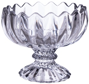 Набор сервировочных ваз стекло  на ножке  110 мл, 6 шт  (273240)  РАДУЖНЫЙ Набор сервировочных ваз стекло  на ножке  110 мл, 6 шт  (273240)  РАДУЖНЫЙ