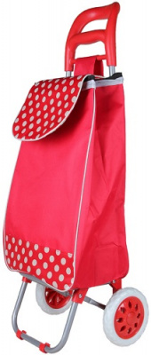 ЯТележка с сумкой  (271923) (55х33х19см)  КРАСНАЯ