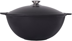 Казан с АП  4.5 л  KUKMARA  ТРАДИЦИЯ (К45а) (28 см/12 см, литой алюм)