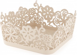 Сухарница  (М 6035) (162х162х85 мм) Соната (Бежевый),  г.Октябрский