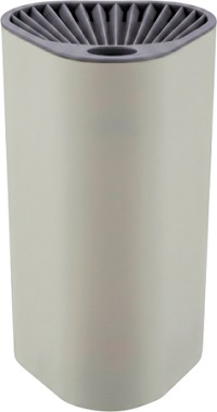 Подставка д/ножей и ножниц  REGENT  (18-027) (23х13.5 см) .слоновая кость, BLOCK