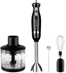 ЯБлендер.набор ENERGY  EN-135  (600 Вт, нерж.ножка, 2 скор, измельч.400 мл) (107178)