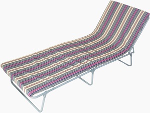 Кровать раскладная  мягкая  СТЕФАНИЯ (С 404) (1920x650x300, до 120 кг, наполнитель "аэрофом" 50мм),