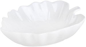 Салатник ЛИСТИК   350 мл/15см  (210070)  (15х9х4 см) (фарфор)