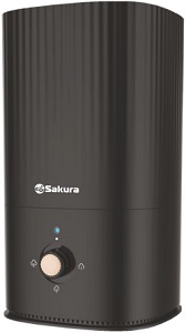 Увлажнитель воздуха  SAKURA SA-0610 BKG (25 Вт, ультразвук, 4.0л, 20-25 м2)