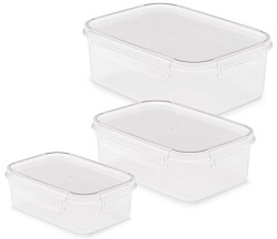 яНабор емкостей д/СВЧ (М 8503) "Прайм" (3шт по 0,5, 1,6л) г.Октябрский