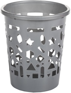 Корзина д/бумаг 11 л  (10193010) (Р)  (СЕРЫЙ),  РАДИАН