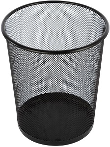 Корзина д/бумаг  сталь  (312558)  (17.7 л, d-29.5 см),  "Рыжий кот"