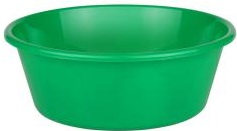 Таз пласт.круглый 20 л (М 2236) "Колор",  г.Октябрьский