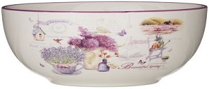 Салатник керам. AGNESS  ЛАВАНДОВАЯ ВЕСНА  (358-1715)  (800 мл/16 см)