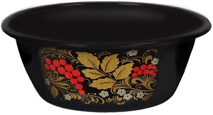 яМиска эмаль  3.5 л  г.Череповец  (1с9с)  РЯБИНА