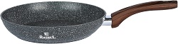 Сковорода АП RASHEL   СЕРЫЙ ГРАНИТ  (R-8828)  28 см,  (индукция)