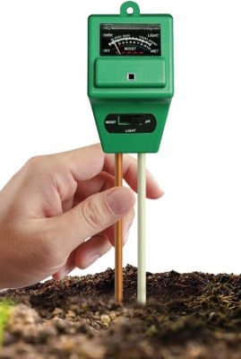 Измеритель влажности, кислотности PARK  (006392) и достаточность освещения д/растений