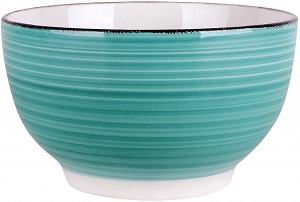 яСалатник  БРАШ МЯТНЫЙ  (233526)  630 мл/14 см (керам.),  КОРАЛЛ