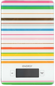 Весы кухонные ENERGY  EN-423  (5 кг, ЖКД)  ПОЛОСКА  (159654)